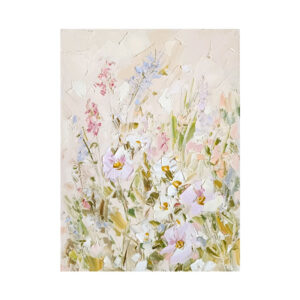 ABSTRACT FLOWERS TEXTURE DECORATION PAINTING