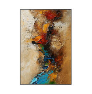 TEXTURE HAND-PAINTED ABSTRACT OIL PAINTING