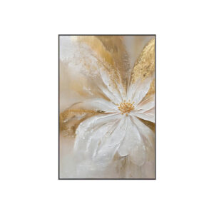 LIGHT LUXURY TEXTURE FLOWERS DECORATION PAINTING